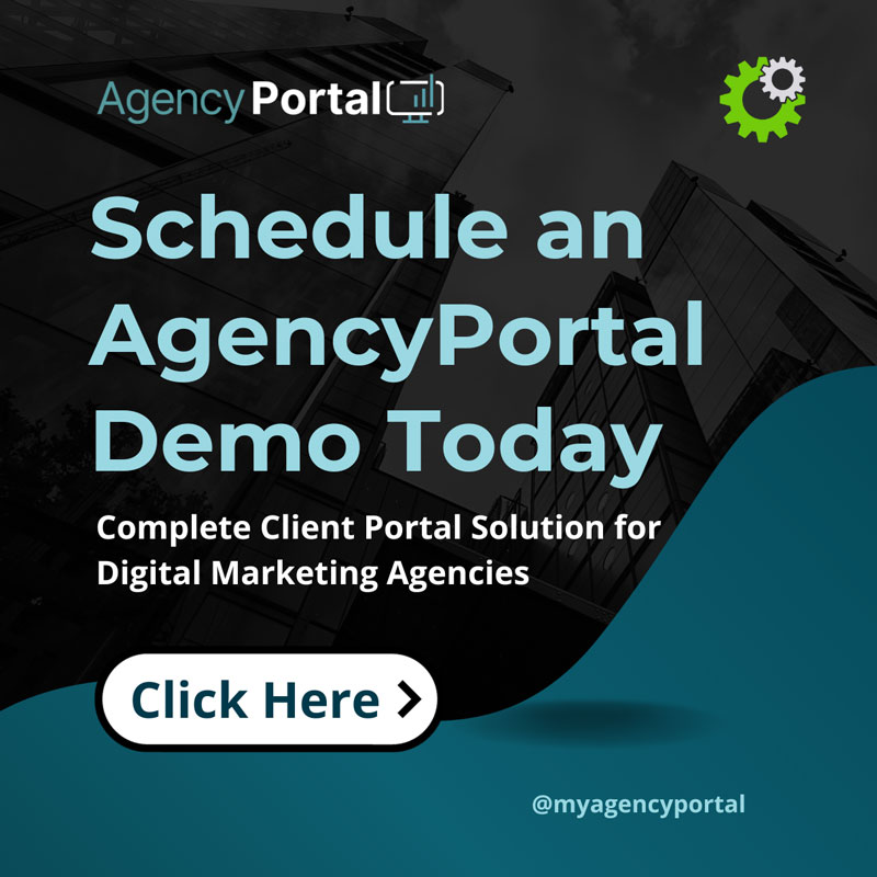 Schedule AgencyPortal Demo Banner